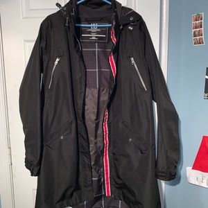 Helly Hansen Black rain coat